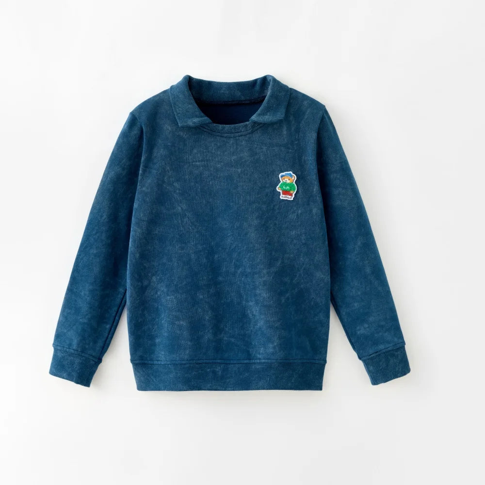 Blue Bear Kids Coordinating Outfits with Girls Long Sleeve Dress and Skirt, Boys Polo and Shirt Options, Baby Sets for Sibling Family Photos