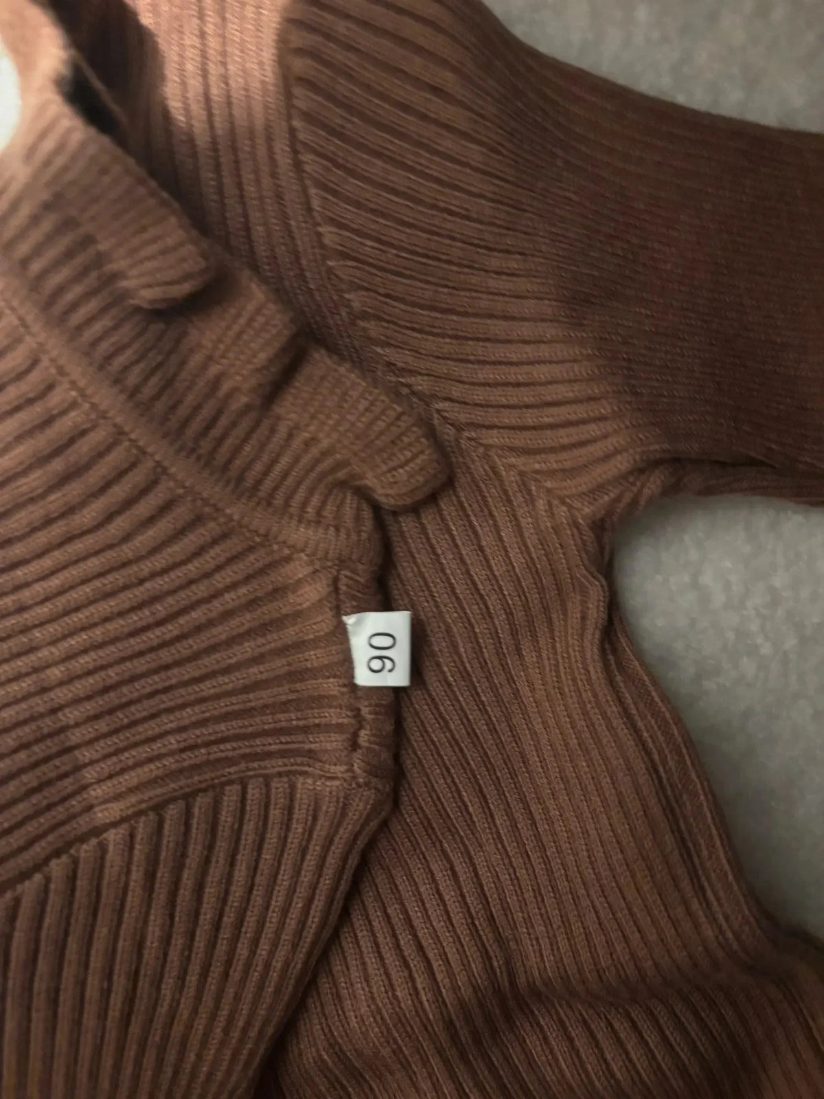 Toddler Lettuce Edge Sweater, Ribbed Knit Mock Neck Pullover with Long Sleeves for Boys and Girls, Six Solid Colors, Sizes 12-18M to 6-7Y