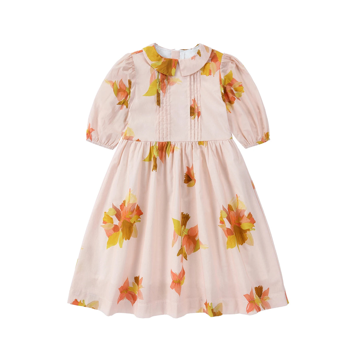 Floral and Ivory Kids Occasion Outfits, Cotton Girls Dress and Set Options with Lyocell Knitwear and Boys Blazer Styles for Sibling Photos