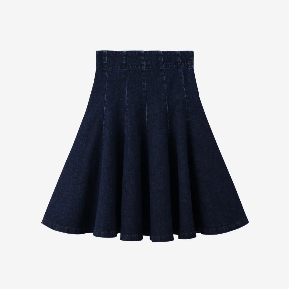 Kids Matching Varsity Outfits, Navy Embroidered Tops, Denim Skirts and Dresses for Babies, Boys and Girls, Sibling Photos and Fall Layering