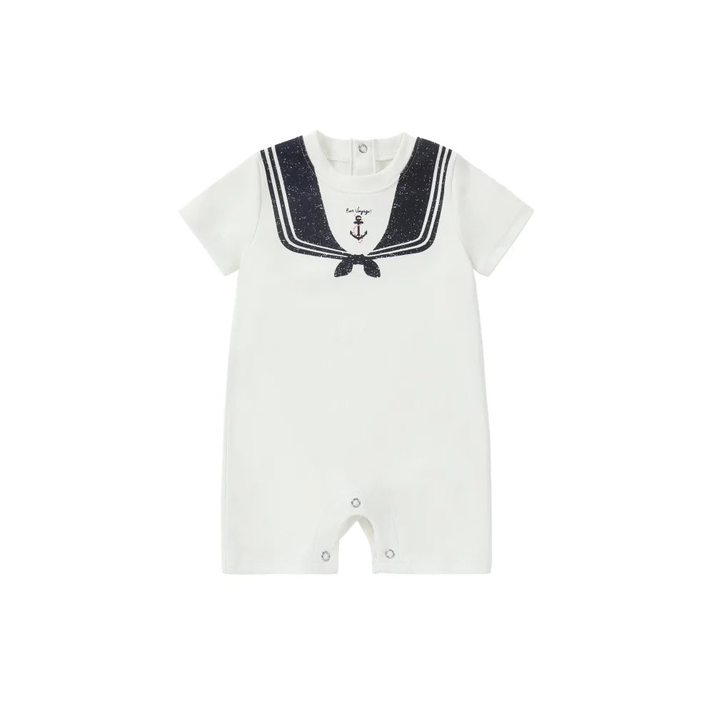 Kids Sailor Outfits in Cotton Jersey, Nautical Dresses, Polo Shirts and Shorts Sets for Boys, Girls and Babies, Summer Sibling Photo Styles