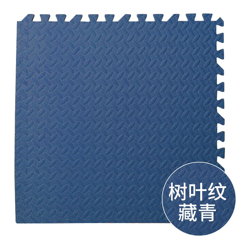Baby Puzzle Play Mat with 30 cm Interlocking Foam Tiles, 1 cm Thick Textured Floor Padding in 8 or 16 Pieces for Supervised Indoor Play
