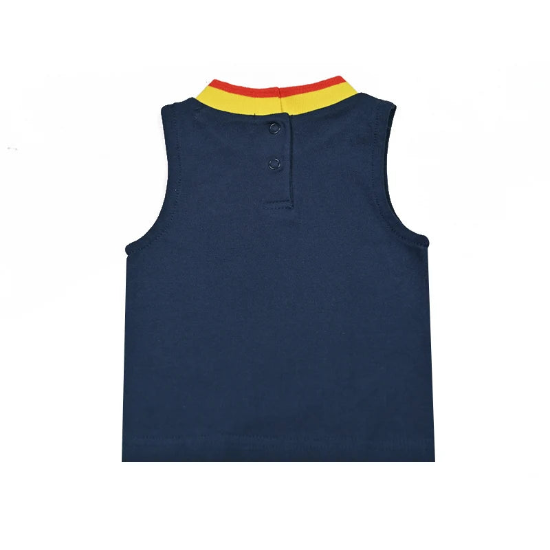 Striped Collar Kids Matching Outfits with Bee Motifs, Boys Shirts, Girls Dress and Top-Skirt Sets, Baby Top-and-Shorts Options for Sibling Photos