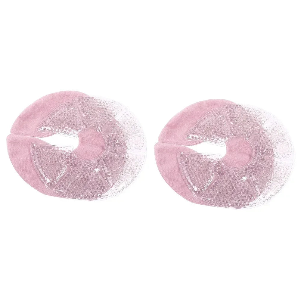 Hot and Cold Breast Therapy Gel Pads for Breastfeeding Moms | Reusable Nursing Comfort Pads for Postpartum Care and Daily Feeding Routines