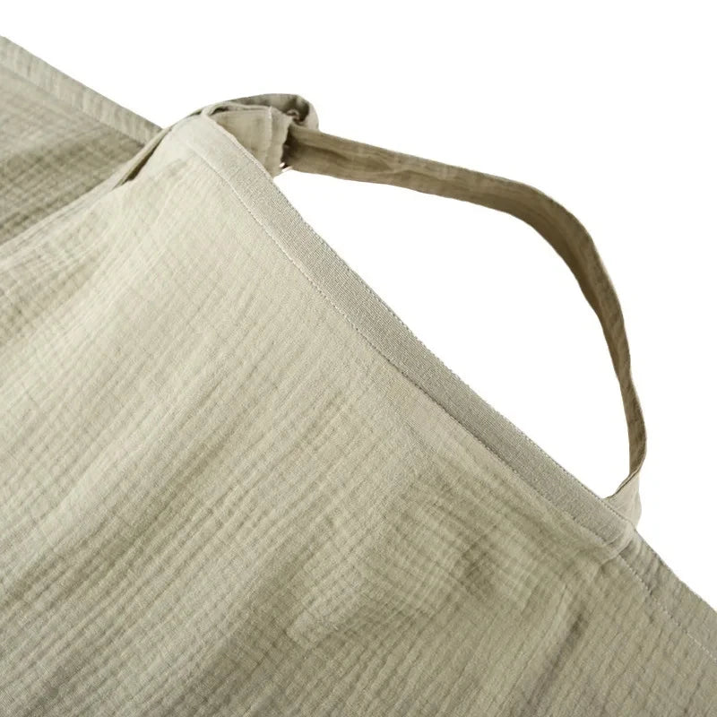 Cotton Muslin Breastfeeding Cover for Moms | Nursing Privacy Apron in Multiple Colors for Feeding Baby During Outings and Everyday Routines
