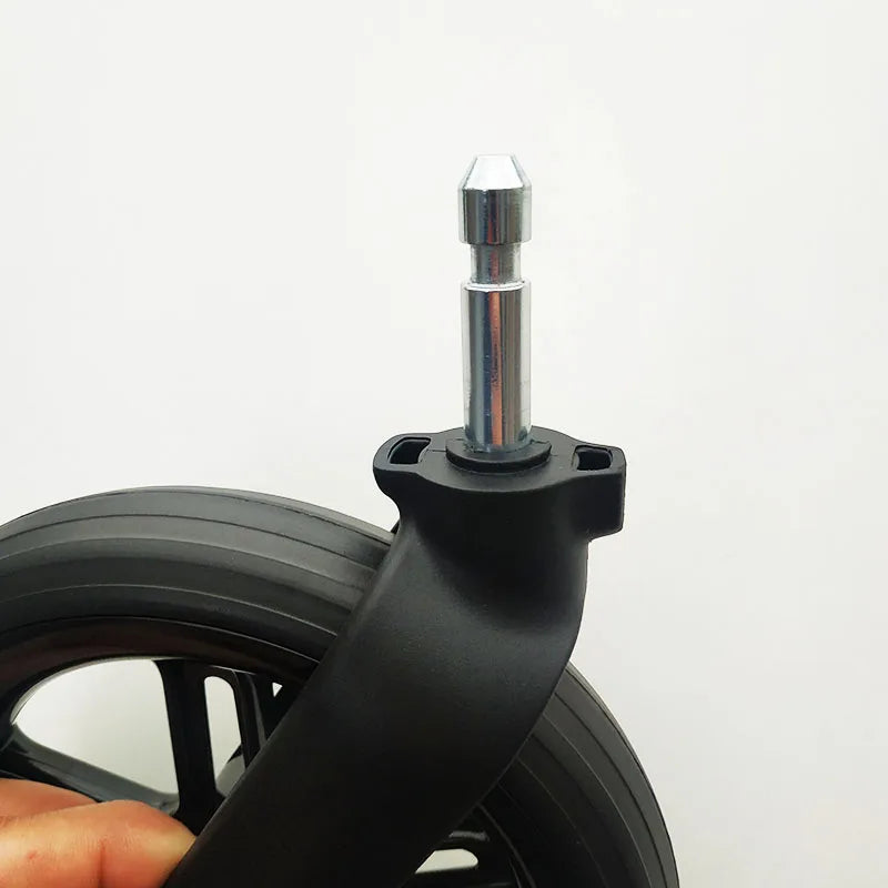 Melio Stroller Replacement Wheel, 17 cm Front or Rear Wheel for Cybex Melio 2/3/Carbon/Pro Series, Single Wheel Accessory for Melio Only