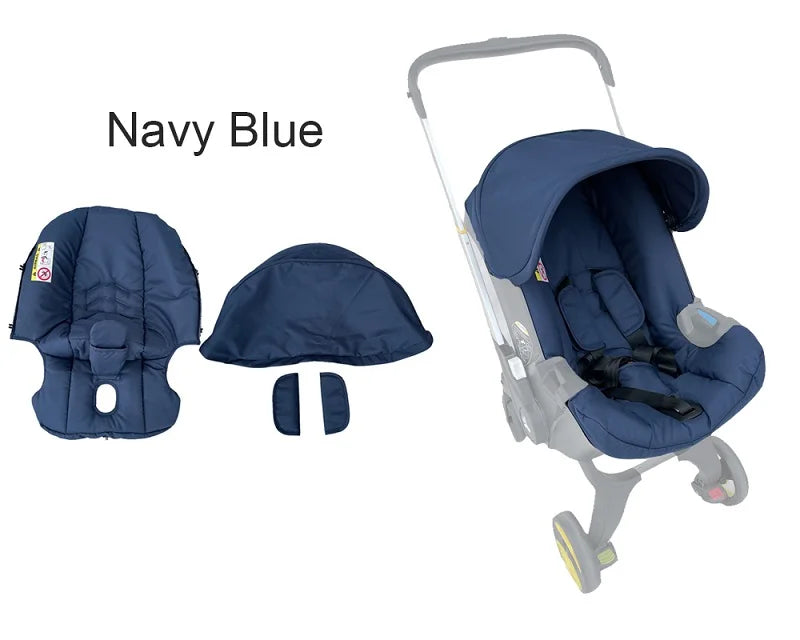 Stroller Seat Cover and Sunshade Change Kit by COLU KID for Doona and FooFoo Designs, Color Options for a Coordinated Stroller Look