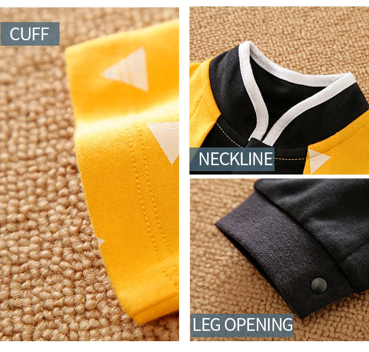 Baby Cosplay Romper with Anime-Inspired Layered Outfit Styling, Long Sleeve Cotton Infant Costume for Boys and Girls Photos and Halloween, 59-90 cm