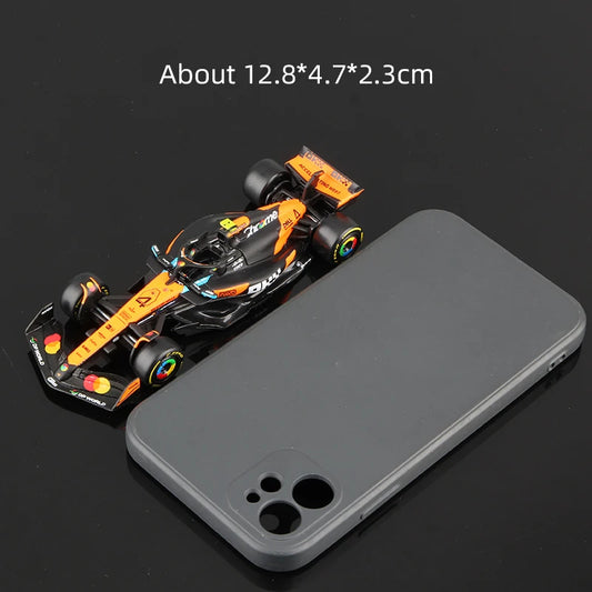 F1 Diecast Model Car 1:43 by Bburago, 2025 Formula Racing Collectible with Ferrari, Red Bull, Mercedes and McLaren Driver Options
