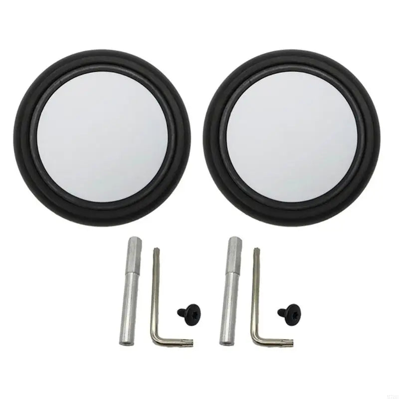 YOYO and YOYA Stroller Replacement Wheels, Rubber Front and Rear Wheel Options for Model-Matched Babyzen Pushchair Repair and Everyday Maintenance