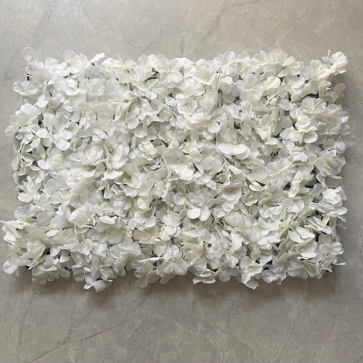 Artificial Flower Wall Panels with Fabric Roses, 40 x 60 cm Reusable Floral Backdrop for Baby Showers, Weddings, Birthdays & Home Decor