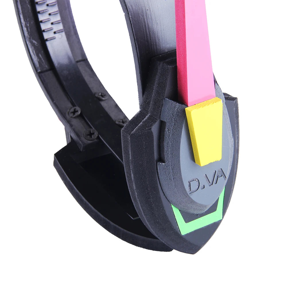 D.va Cosplay Costume and Accessory Options for Women, Blue Character Jumpsuit, Wig, Headset and Prop Selections for Halloween and Conventions