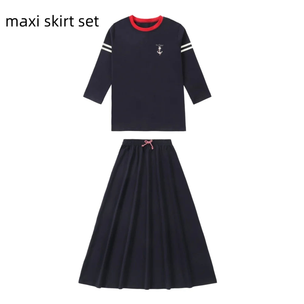 Kids Sailor Outfits in Cotton Jersey, Nautical Dresses, Polo Shirts and Shorts Sets for Boys, Girls and Babies, Summer Sibling Photo Styles