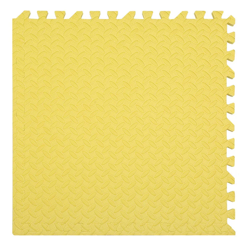 Baby Puzzle Play Mat with 30 cm Interlocking Foam Tiles, 1 cm Thick Textured Floor Padding in 8 or 16 Pieces for Supervised Indoor Play