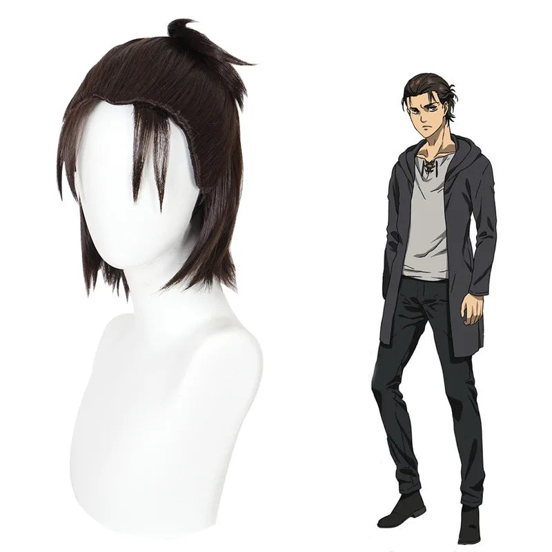 Attack on Titan Cosplay Costume with Recon Corps Jacket, Cloak and Harness Belt Options for Anime Conventions, Halloween and Character Dress-Up
