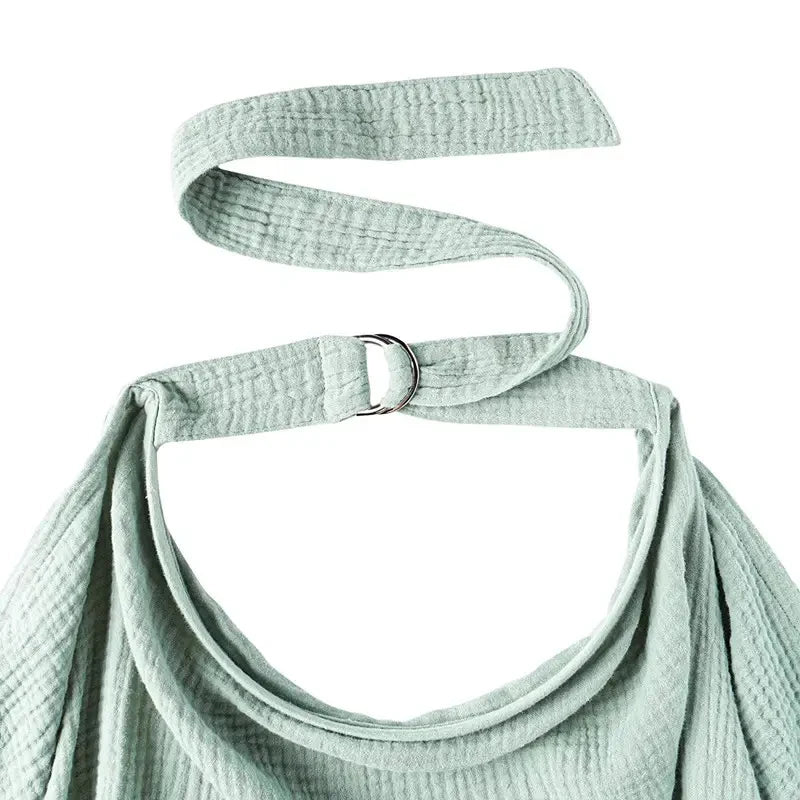 Cotton Muslin Breastfeeding Cover for Moms | Nursing Privacy Apron in Multiple Colors for Feeding Baby During Outings and Everyday Routines