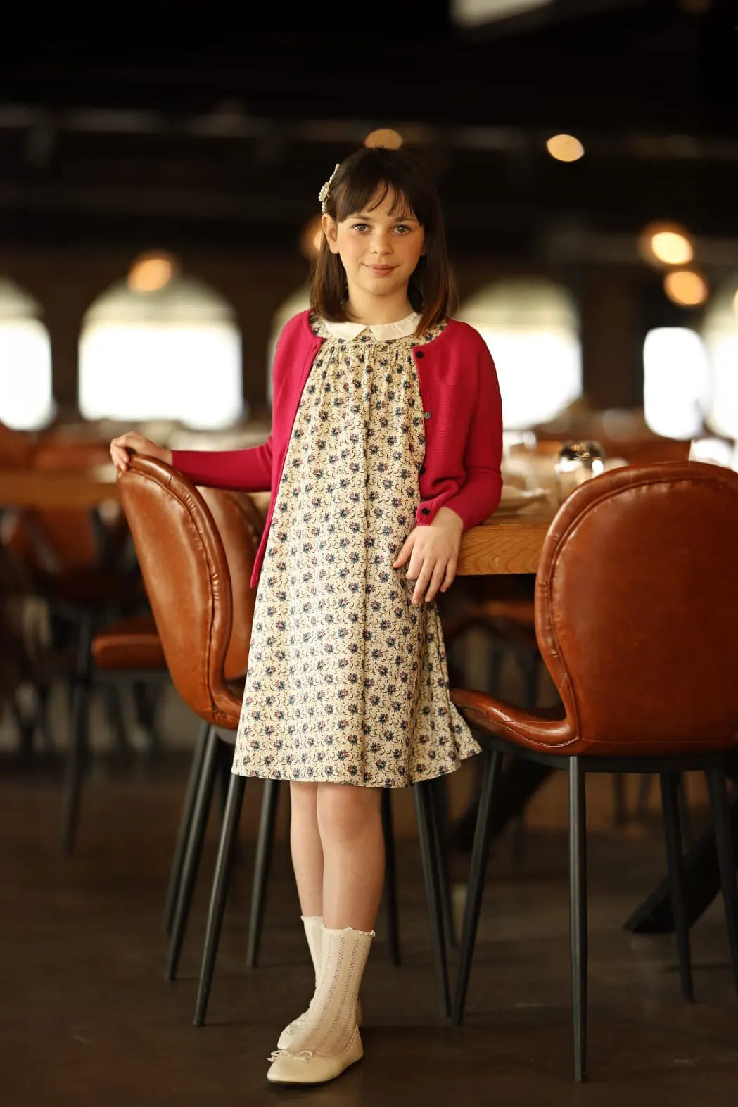 Floral Sibling Matching Clothing with Girls Dresses, Skirts and Tops, Baby Romper and Set Options for Family Photos and Holiday Outfits