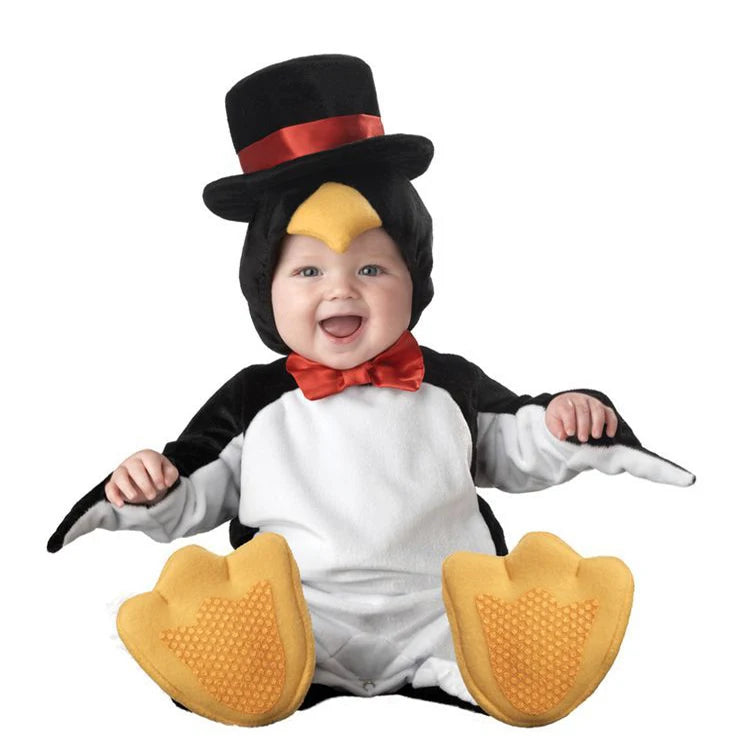 Infant Animal Dress Up Rompers with Hooded Lion, Owl and More Character Styles, Baby and Toddler Costume Outfits for Halloween and Holiday Photos