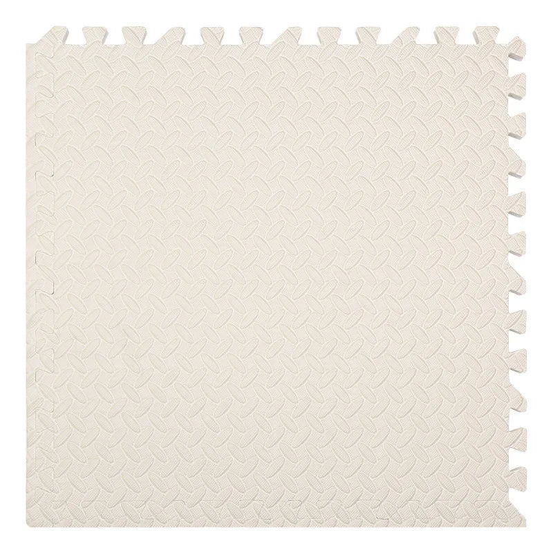 Baby Puzzle Play Mat with 30 cm Interlocking Foam Tiles, 1 cm Thick Textured Floor Padding in 8 or 16 Pieces for Supervised Indoor Play