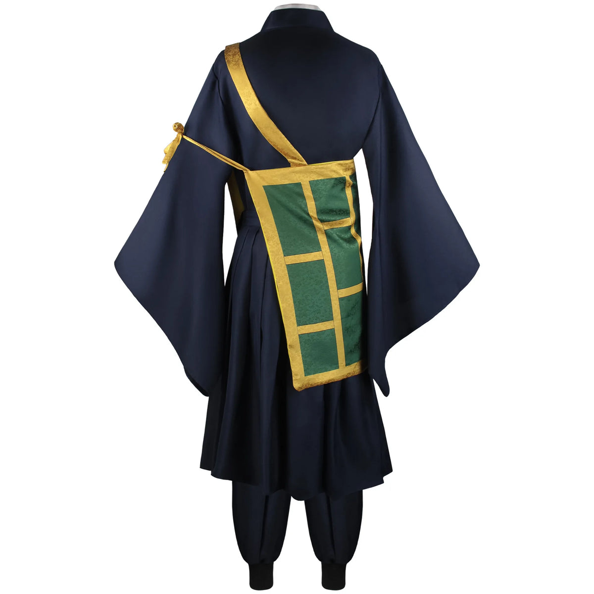 Suguru Geto Cosplay Costume for Men and Women, Kimono-Style Coat, Kasaya, Shirt and Pants with Optional 60 cm Wig for Halloween and Conventions