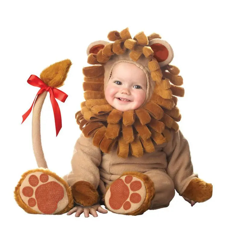 Infant Animal Dress Up Rompers with Hooded Lion, Owl and More Character Styles, Baby and Toddler Costume Outfits for Halloween and Holiday Photos