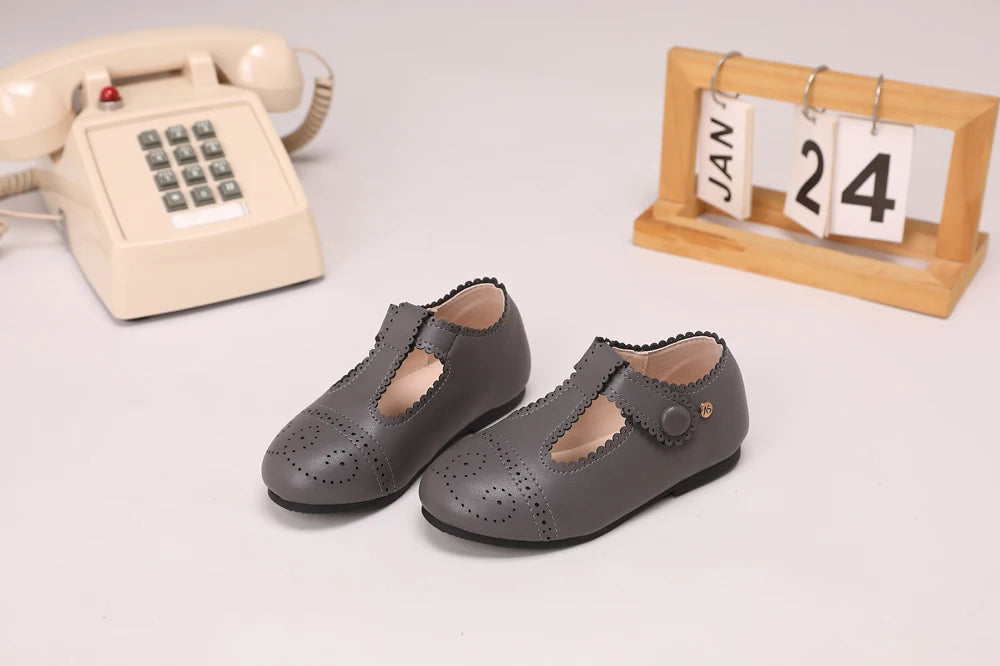 Toddler Dress Shoes for Boys and Girls, AS Classic Oxford, Loafer, Mary Jane and T-Bar Flats for Weddings, Parties and Family Photos