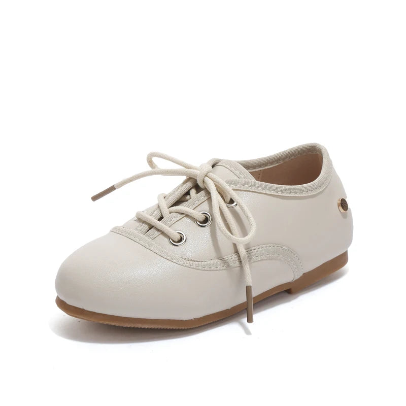 Pastel Kids Dress Shoes for Boys and Girls, Mary Jane Flats, Lace-Up Oxfords and Slip-On Styles for Weddings, Birthday Parties and Family Photos