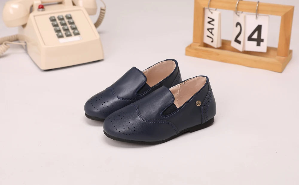 Toddler Dress Shoes for Boys and Girls, AS Classic Oxford, Loafer, Mary Jane and T-Bar Flats for Weddings, Parties and Family Photos