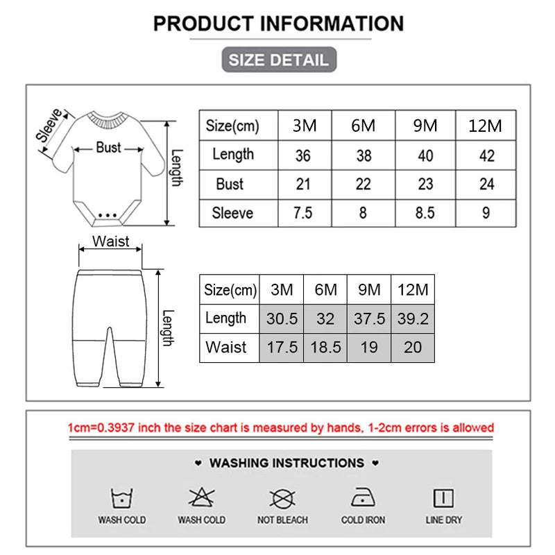 Baby Bodysuit and Pants Set, 10-Piece Kiddiezoom Infant Clothing Bundle with Short-Sleeve Tops for Boys and Girls, Sizes 3M-12M