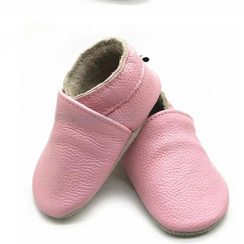Baby Textured Slip-On Moccasins with Soft Soles and Rounded Toes, Eight Color Options for Infant Boys and Girls, Everyday Outfit Shoes for 0-24 Months
