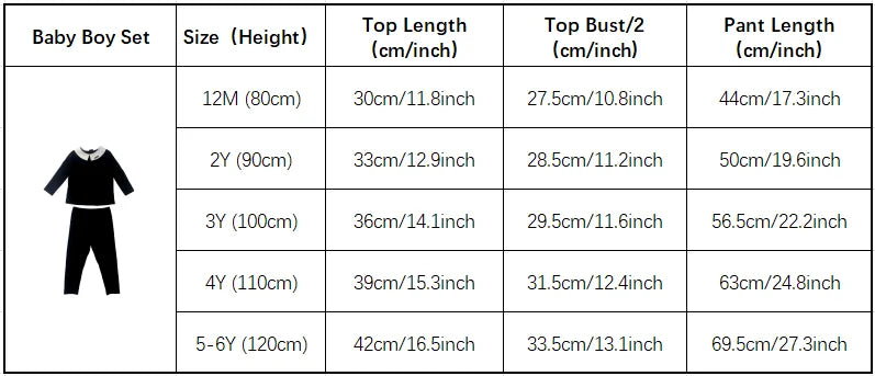 Black and White Collar Kids Outfits, Girls Long Dress and Baby Clothing Set Options with Contrast Collar Detail and Cardigan for Sibling Photos