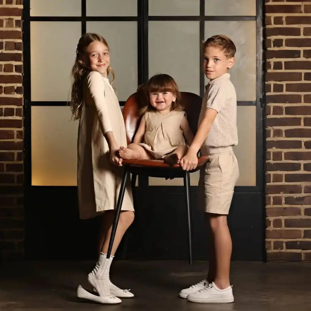 Floral Sibling Matching Clothing with Girls Dresses, Skirts and Tops, Baby Romper and Set Options for Family Photos and Holiday Outfits
