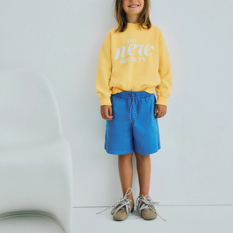 Kids Graphic Sweatshirts and Shorts Clothing Options, Colorful Letter Print Crewneck Tops and Casual Bottoms for Boys and Girls in Sizes 2Y-12Y