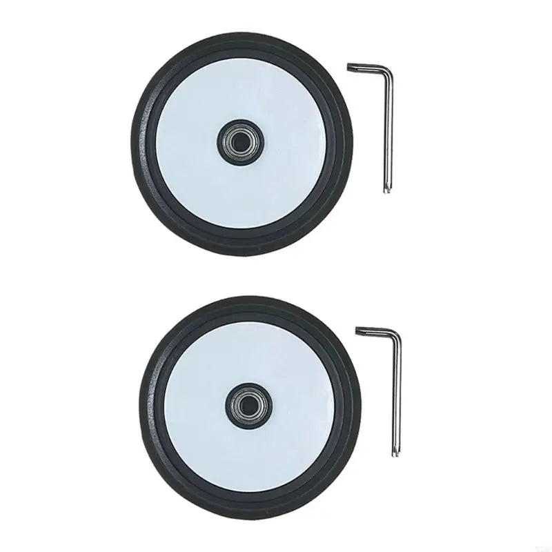 YOYO and YOYA Stroller Replacement Wheels, Rubber Front and Rear Wheel Options for Model-Matched Babyzen Pushchair Repair and Everyday Maintenance
