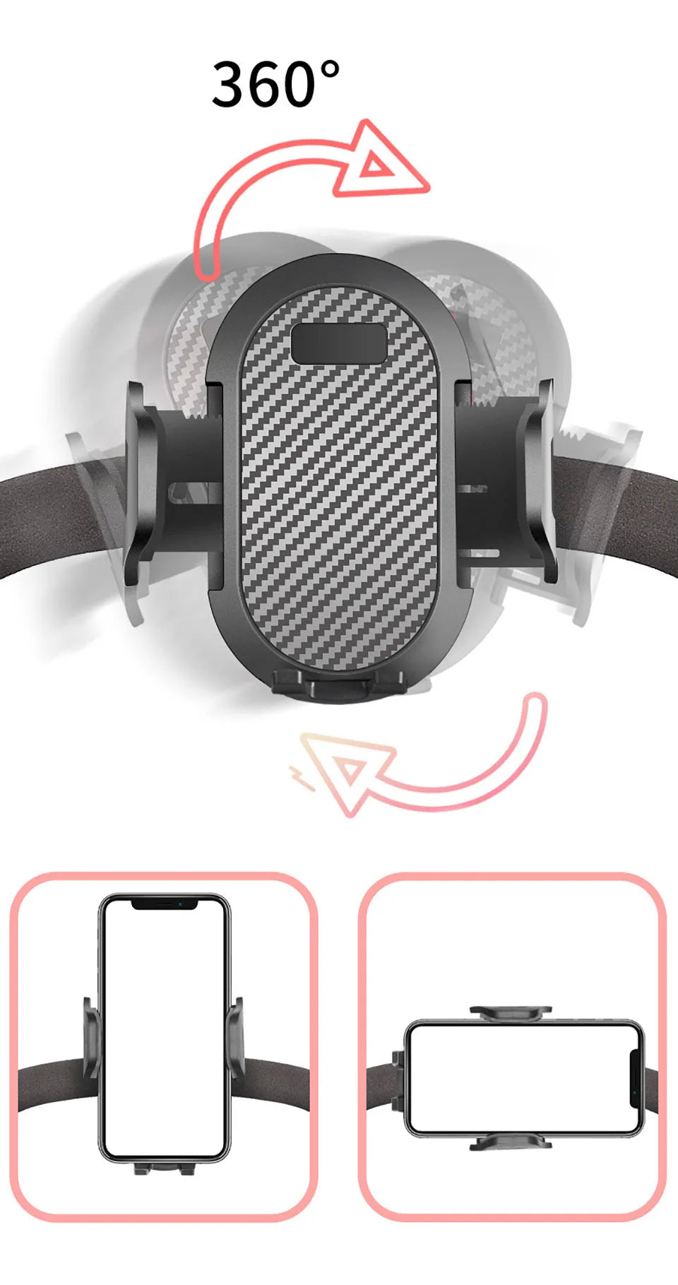 Stroller Drink and Phone Holder with Handlebar Clamp, Black Cup and Bottle Organizer with Separate Phone Cradle for Parent Walks and Family Outings