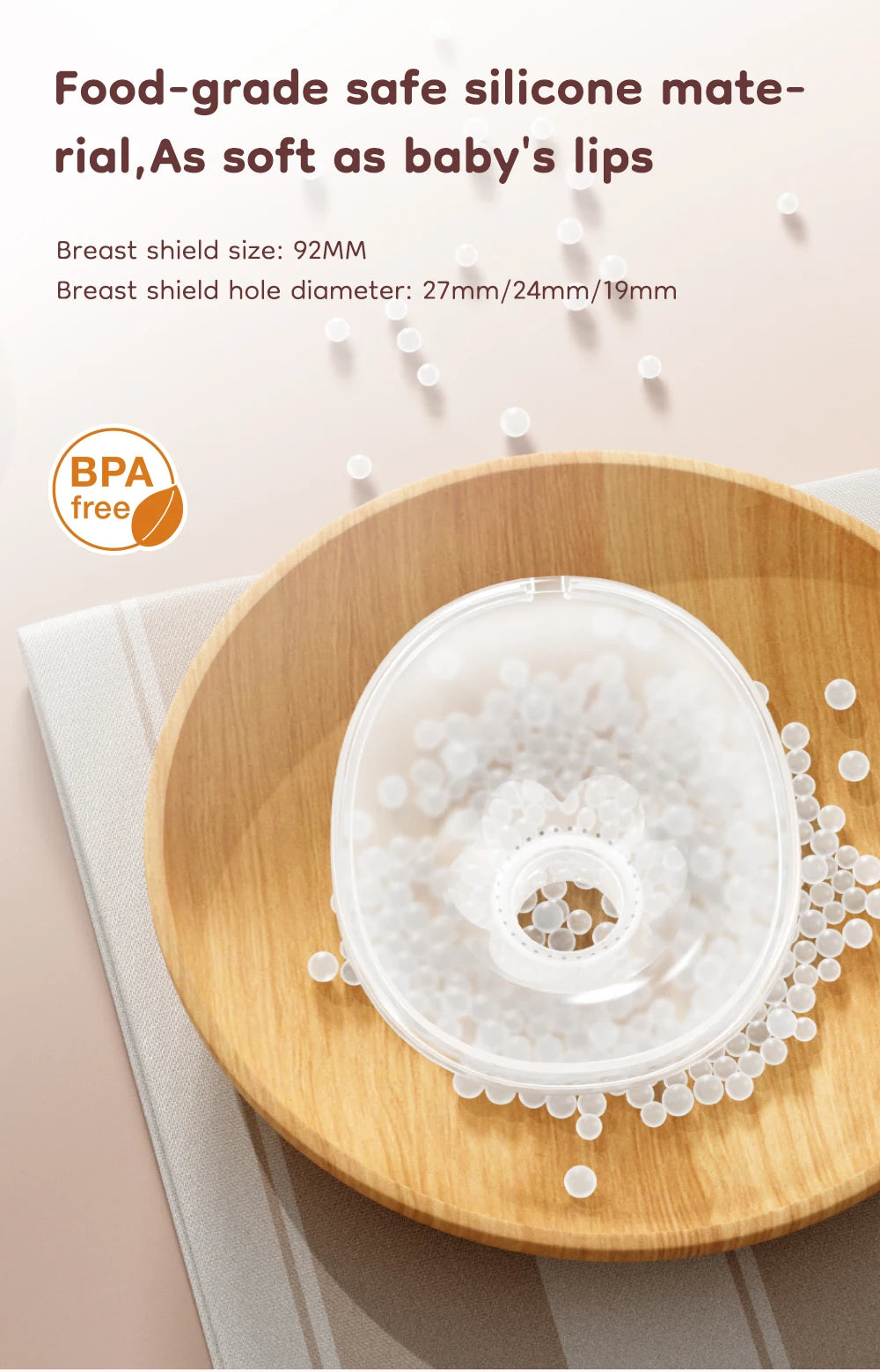 In-Bra Wearable Breast Pump by MAMIJOY EB50/EB50D, 4 Modes and 36 Levels, Rechargeable Hands-Free Design with Single or Double Options