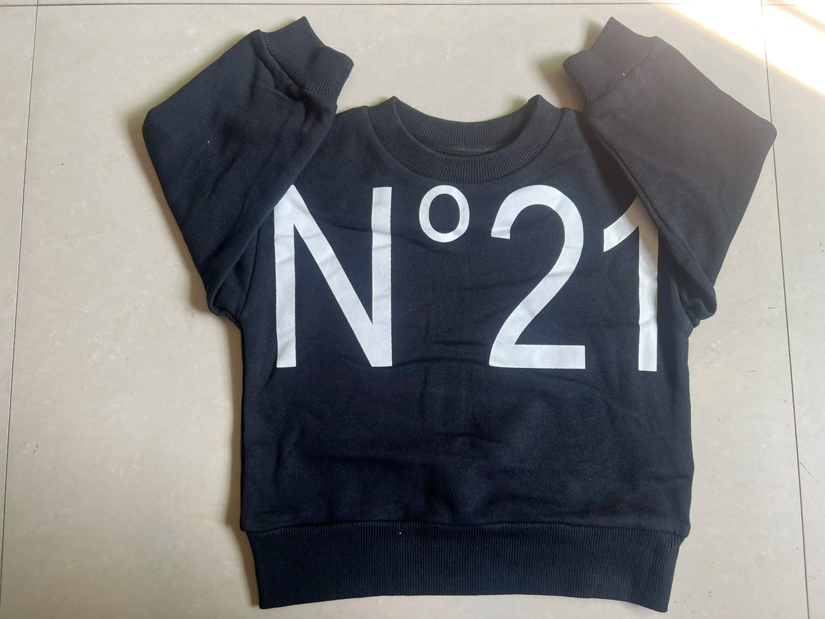 Kids Graphic Sweatshirts and Sweater Dress Options, Long Sleeve Tops, Knit Sweaters and Skirts for Boys and Girls Casual Outfits, Sizes 2T–12