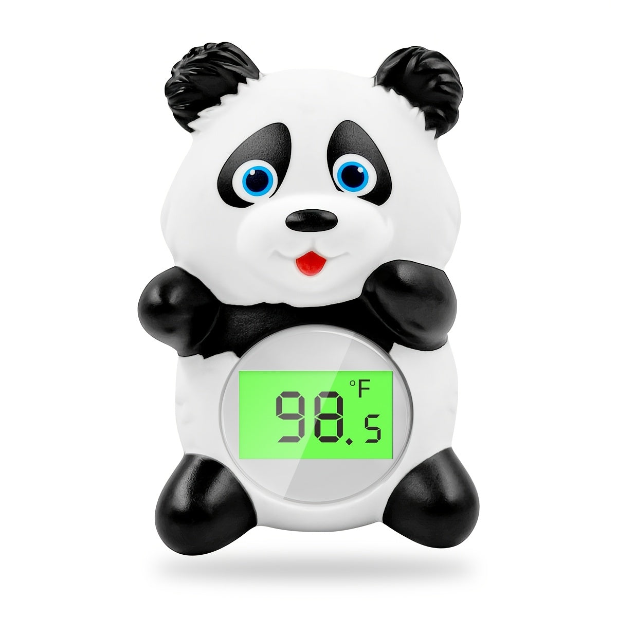 Floating Baby Bath Water Thermometer in Classic Panda Design, Infant Bathtub Temperature Checker for Supervised Bath Time and Nursery Bath Essentials