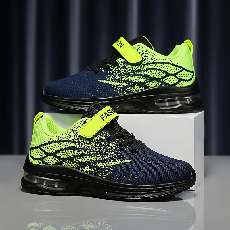 Children’s Breathable Casual Sneakers with Non-Slip Soles, Durable Sports Shoes for Boys and Girls, Comfortable Everyday Footwear for Spring, Summer & Autumn