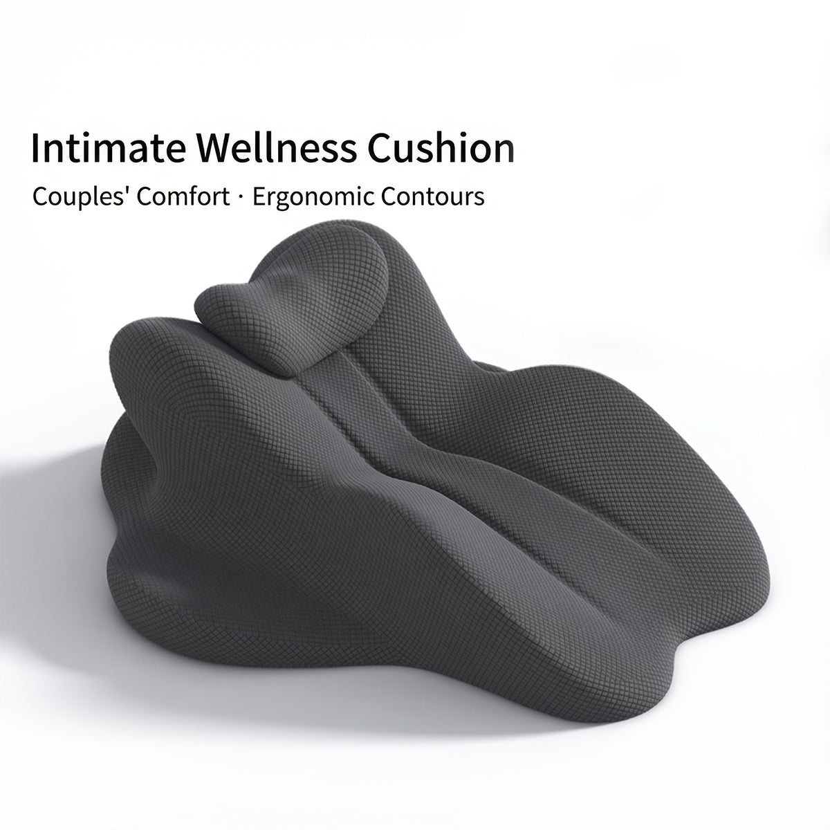 Pregnancy Wedge Pillow with Memory Foam, Ergonomic Maternity Support Cushion for Bed, Reading or Relaxing in Sky Blue or Navy Blue