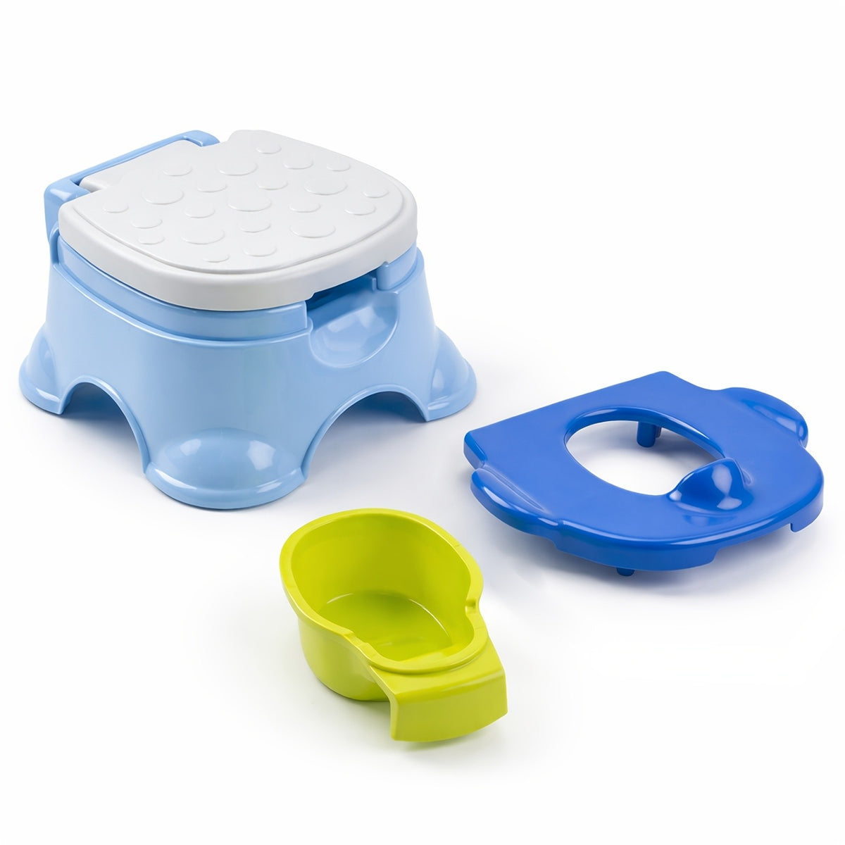 Toddler Potty Chair 3-in-1 Toilet Training Set with Removable Seat Ring and Step Stool for Boys and Girls Learning Independent Bathroom Routines
