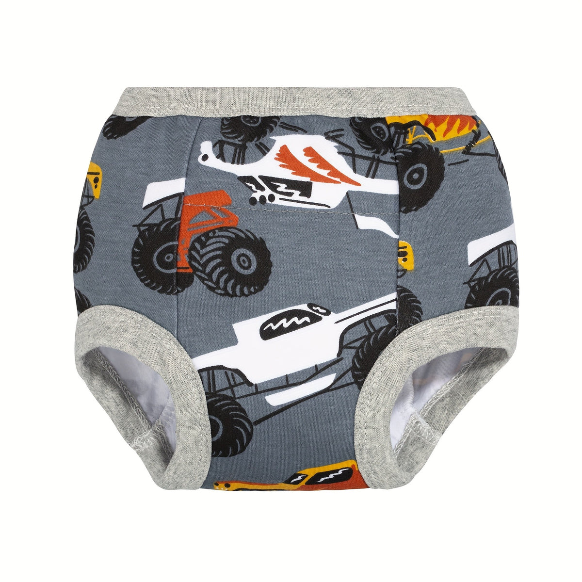 Boys' Potty Training Underwear 6-Pack, Soft Absorbent Toddler Training Pants in Mixed Colors, Multiple Listed Sizes for Everyday Toilet Learning