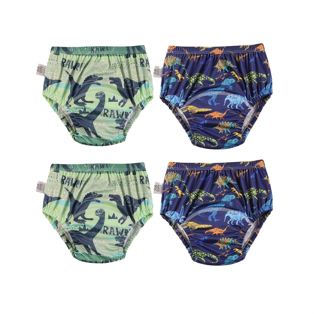 Breathable Polyester Potty Training Pants 3-Pack, Soft Comfortable Underwear for Diaper Learning, Washable Reusable Toddler Training Underwear, Lightweight Everyday Potty Training