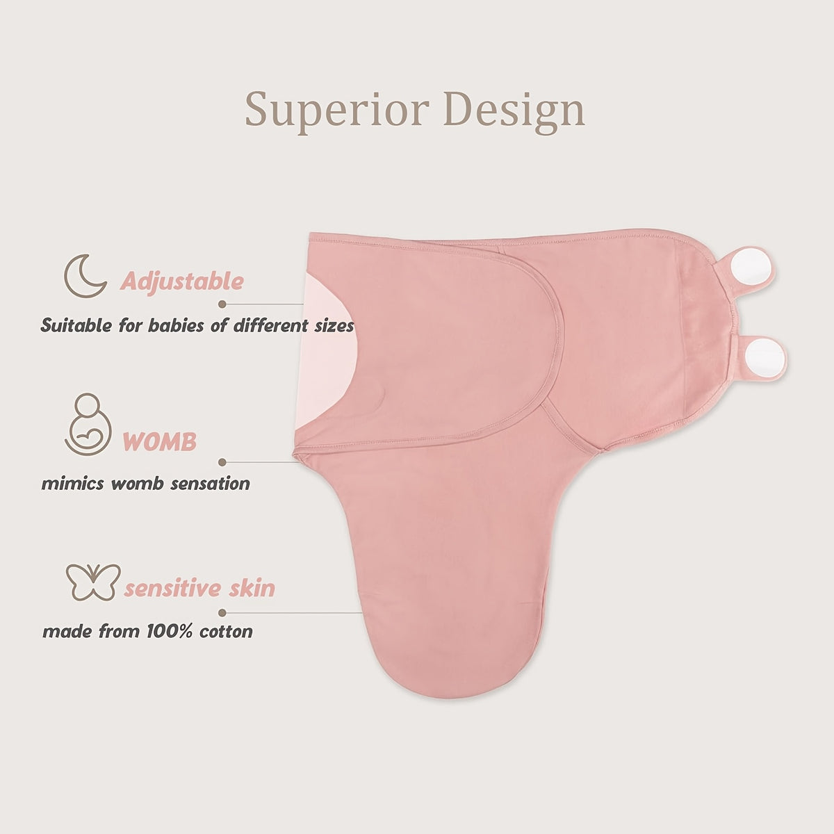 Newborn Blanket and Hat Set for 0 to 3 Months, Coordinated Baby Wrap and Cap in Multiple Color and Print Styles for Coming-Home Photos and Gifting