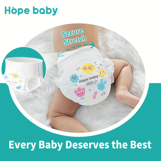 HOPE BABY Pull Ups Potty Training Pants, Premium Training Underwear 64-68 Count – Hypoallergenic Toddler Diapers for Sensitive Skin, Sizes L to XXXL, Comfortable Everyday Potty Training