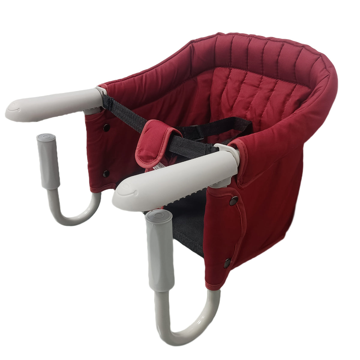 Portable Hook-On High Chair for Babies 6-36 Months, Foldable Table Feeding Seat with 3-Point Harness for Family Meals and Travel