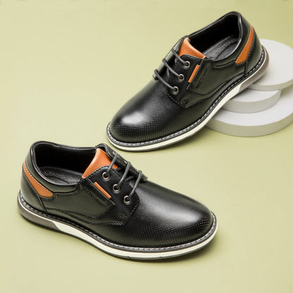 Boys Oxford Dress Shoes with Lightweight Anti-Slip Sole, Breathable Formal and Casual Shoes for School Uniforms, Award Ceremonies and Special Events
