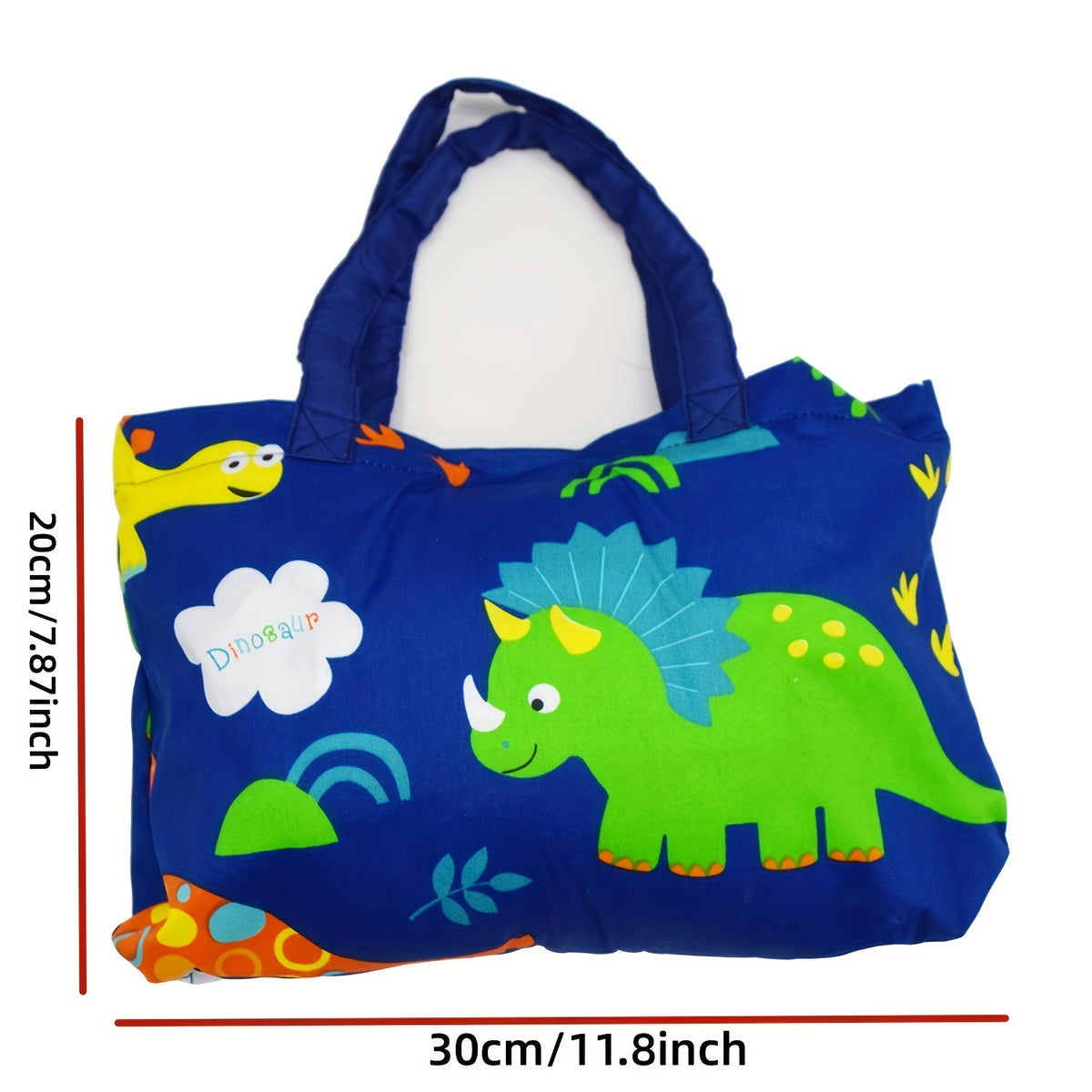 Cartoon Shopping Cart Seat Cover for Baby, Thick Padded High Chair Cushion with Front and Back Straps, Compact Carry Bag and Machine-Washable Design