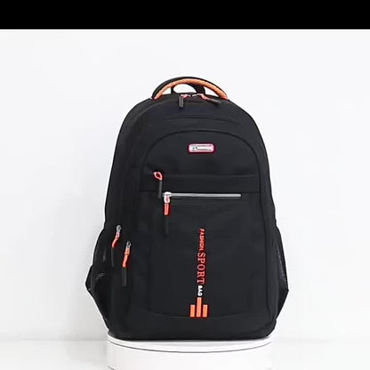 Utility-Pocket Diaper Backpack for Moms and Dads, Large-Capacity Multi-Compartment Baby Bag with Casual Tassel Detail for Travel and Daily Essentials