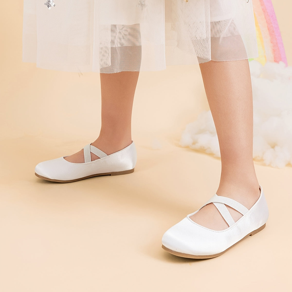 Buckle-Strap Girls Mary Jane Ballet Flats - Classic Dress Shoes with Adjustable Strap, Round Toe, Multiple Colors for Toddler, Little Kid & Big Kid, Perfect for Parties, Weddings & Everyday Wear